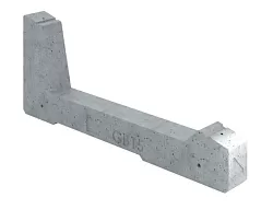 Betónový blok 15° - GB15